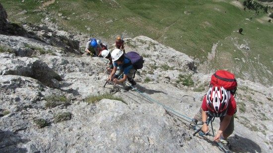 Klettertag: Klettersteig und Klettern Klettertag: Klettersteig und Klettern