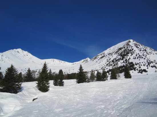 snowshoeing ulten valley