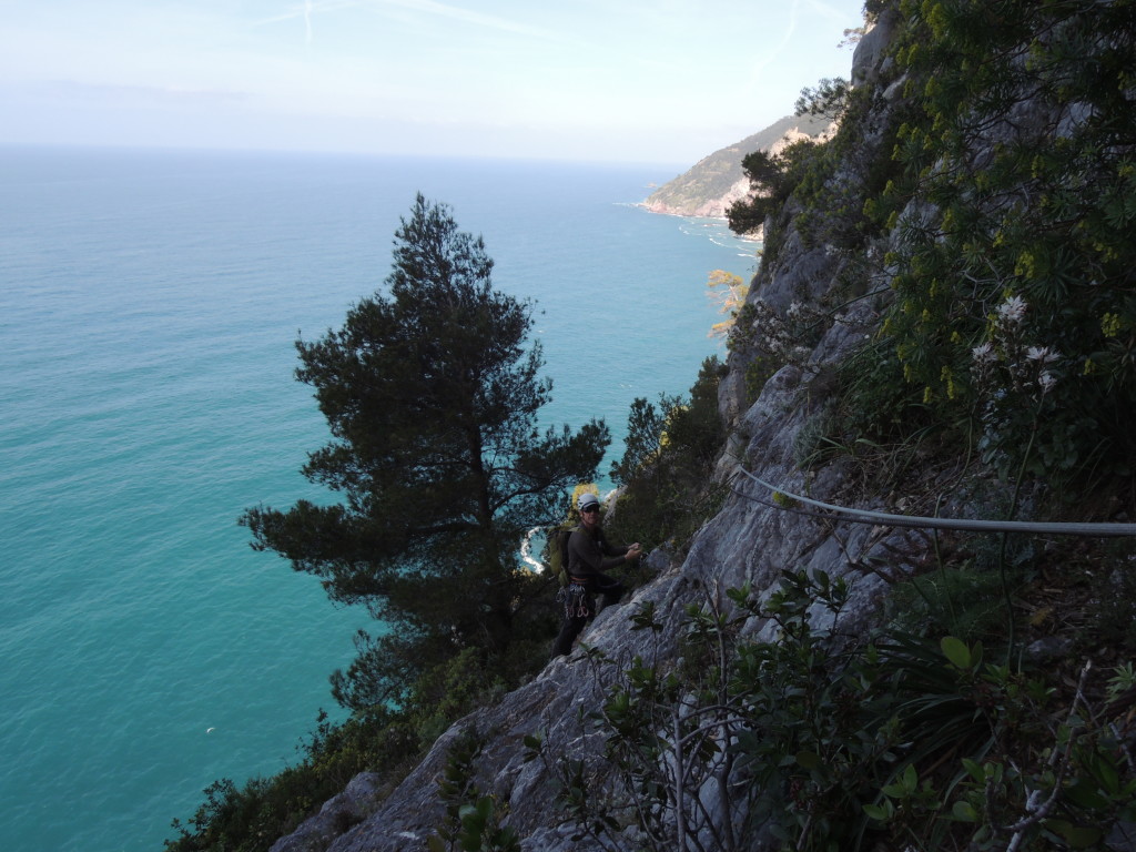 climbing in Liguria