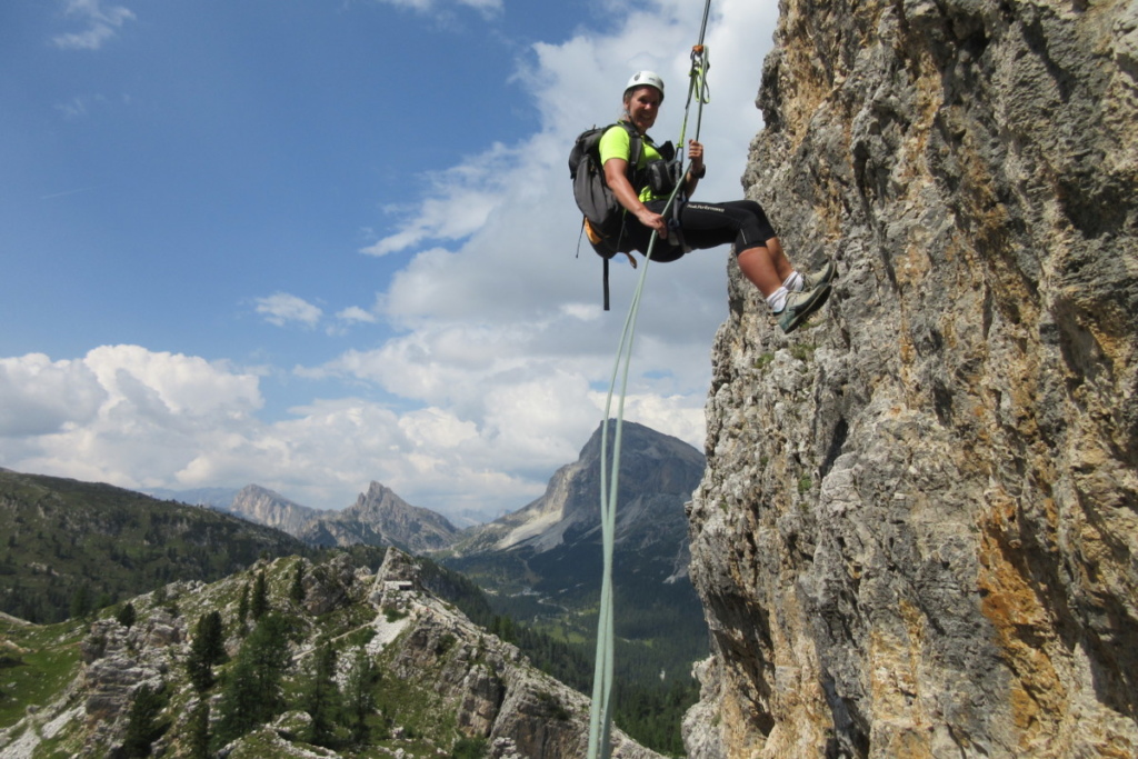 rock climbing Cortina