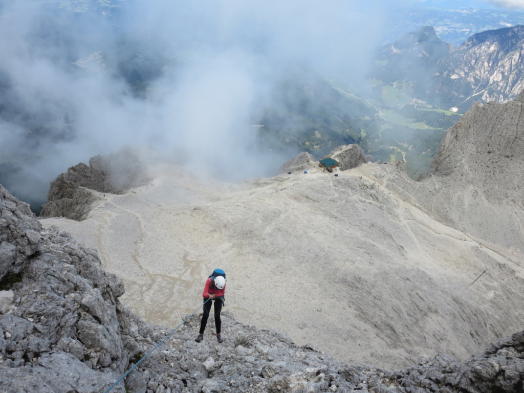 Catinaccio Rosengarten climbing