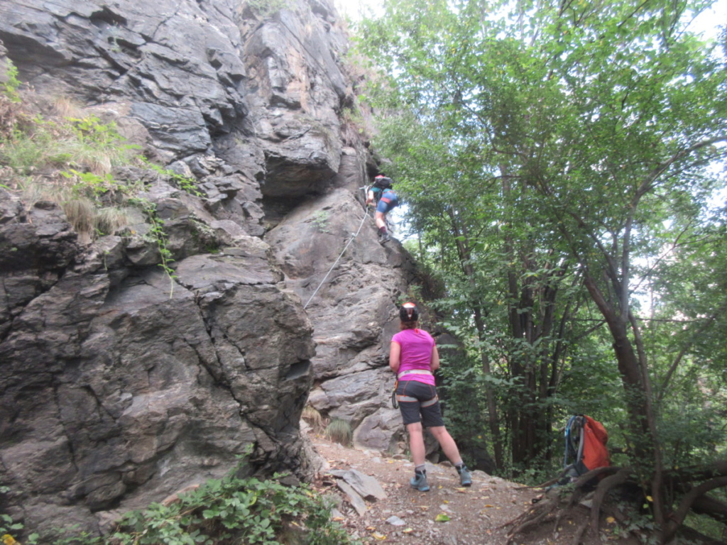 family climbing Bressanone