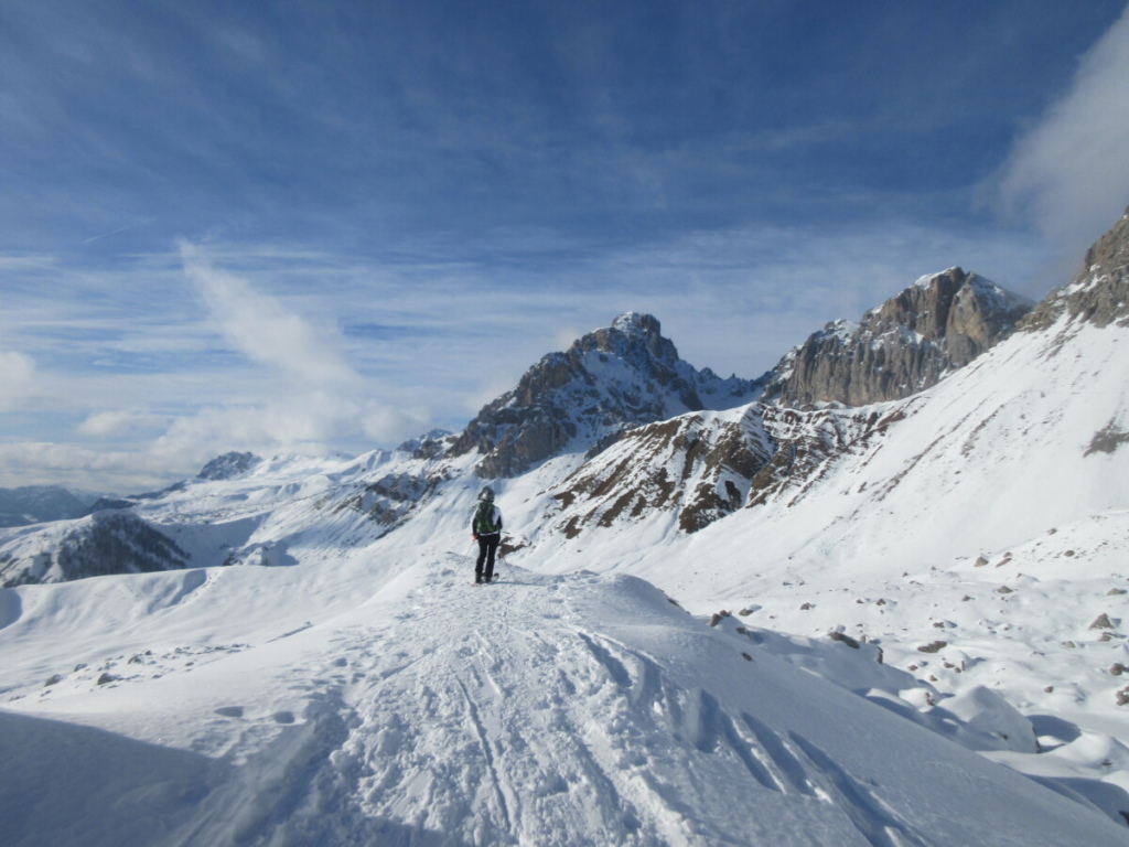 scialpinismo in val di Fassa