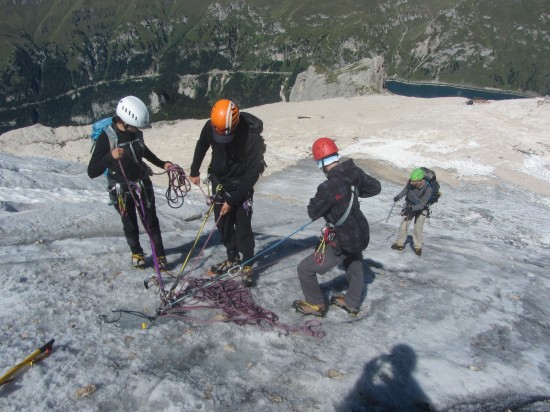 CORSO BASE ALTA MONTAGNA MARMOLADA