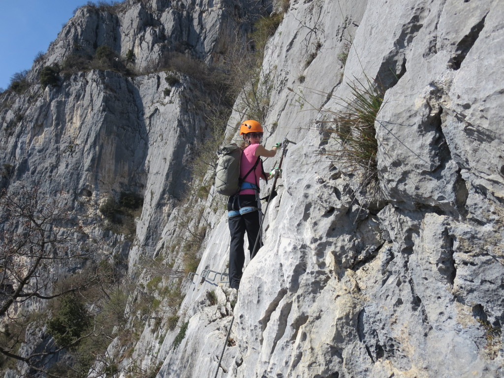 3 Tage geführte KLETTERSTEIGE am GARDASEE