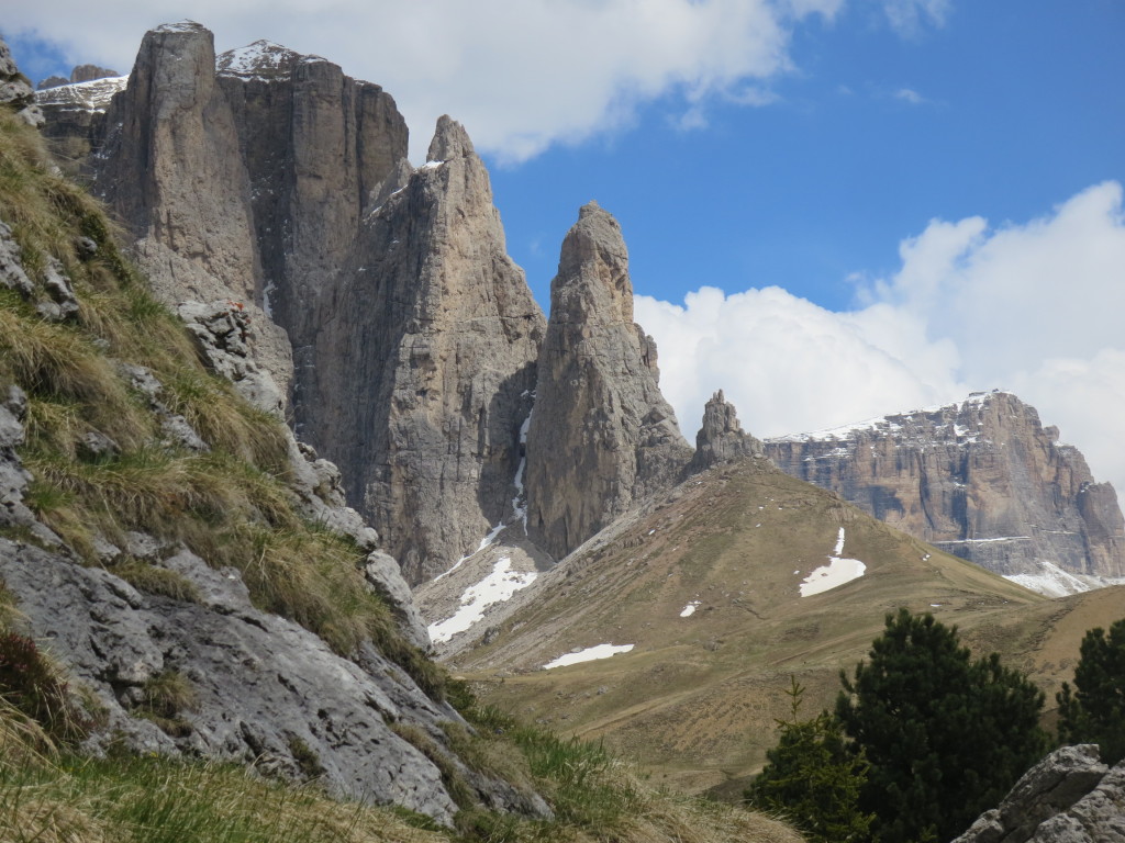 SELLATÜRME: alpine Kletterrouten in den Dolomiten