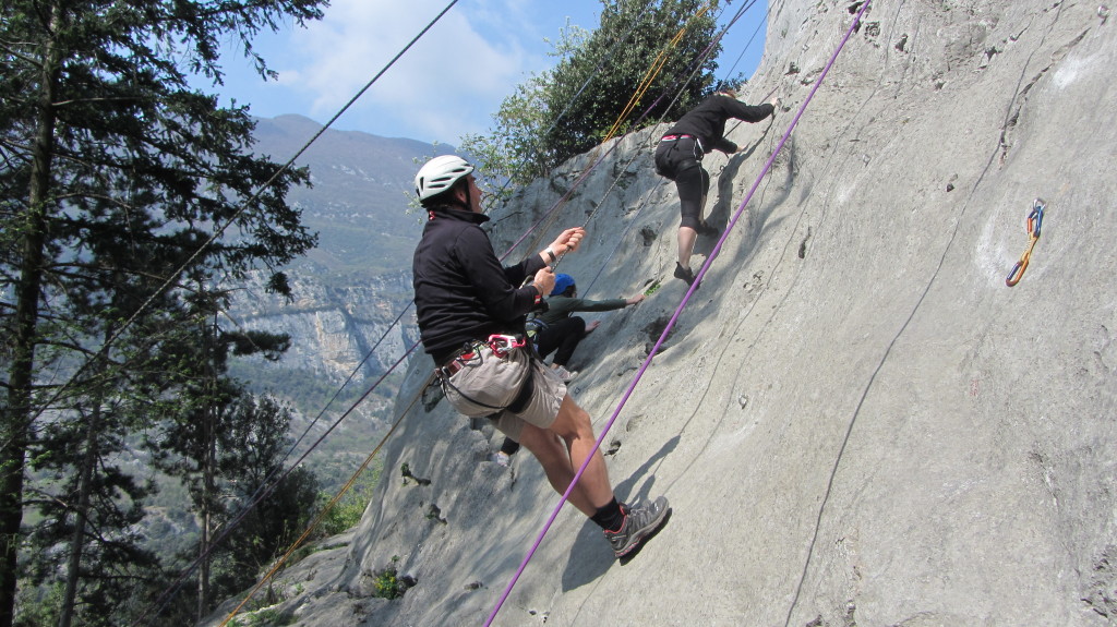 3 Tage geführte KLETTERSTEIGE am GARDASEE