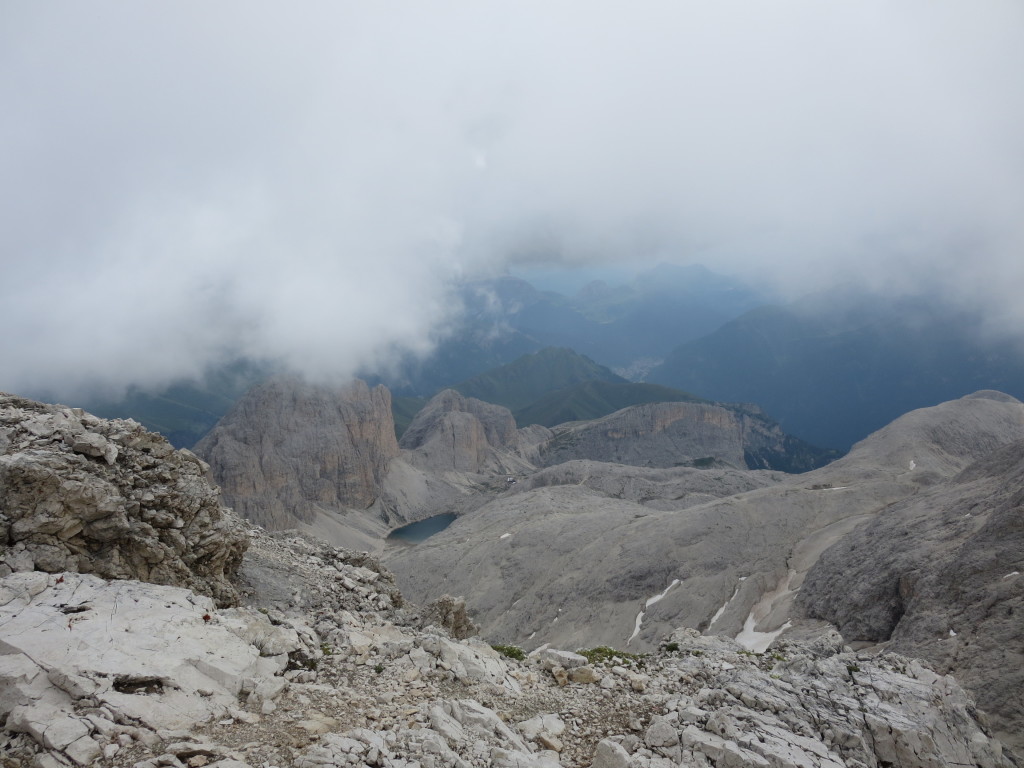 Klettersteig-Rosengarten-Dolomiten