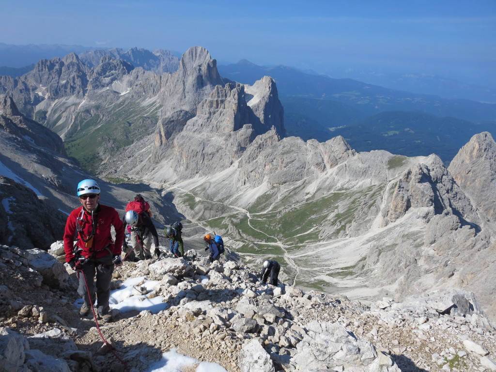 via ferrata catinaccio d'antermoia