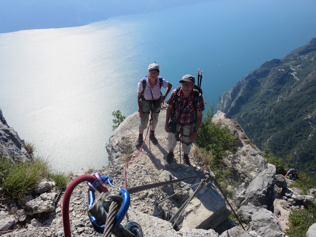 3 Tage geführte KLETTERSTEIGE am GARDASEE