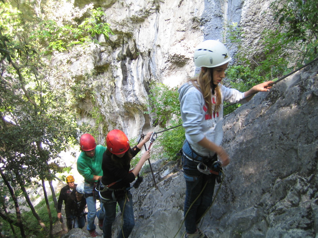 3 days via FERRATA on the GARDA LAKE