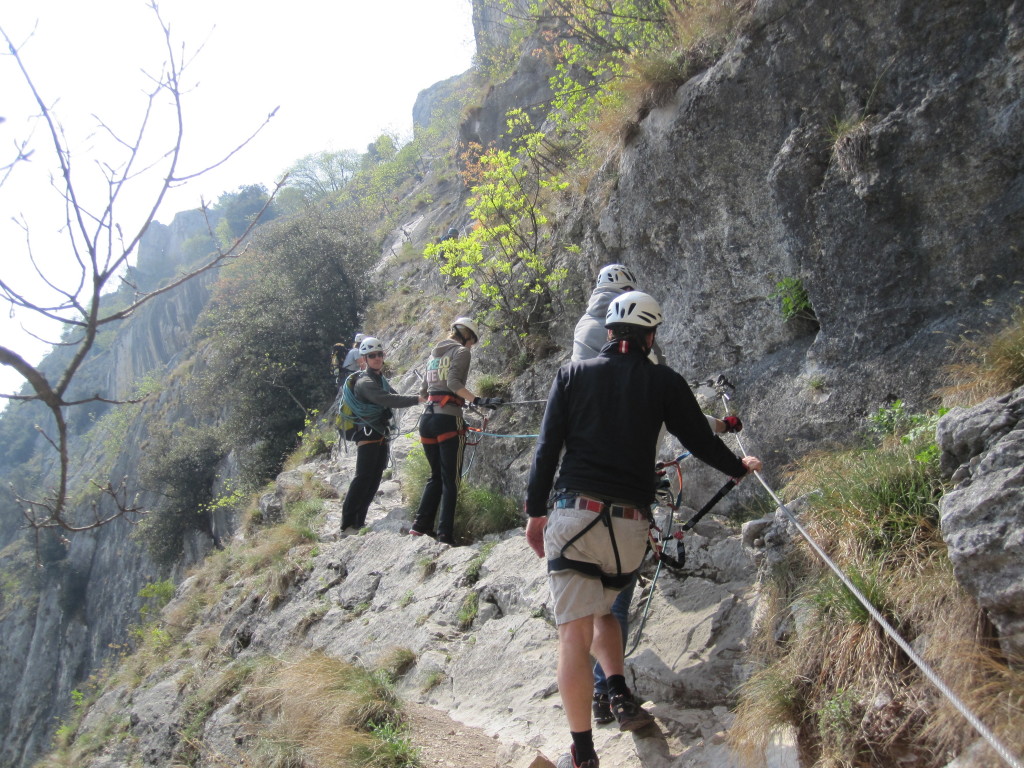 3 Tage geführte KLETTERSTEIGE am GARDASEE