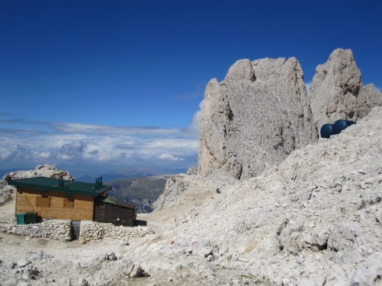 Klettersteig Runde und Durchqerung im Rosengarten