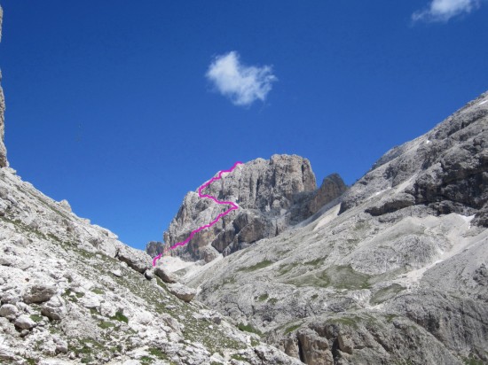 via ferrata catinaccio d'antermoia