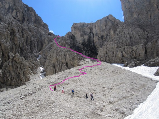 FERRATA BRIGATA TRIDENTINA - DOLOMITI