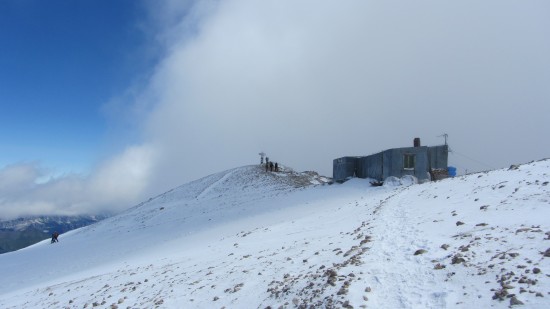 MARMOLADA – 3343 m – WEST RIDGE on the Glacier