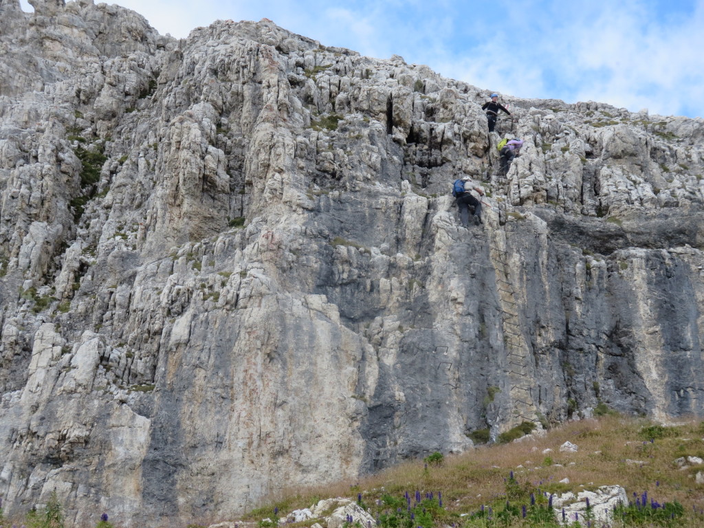 Klettersteig-Dolomiten-Gadertal-Piy-da-Lech