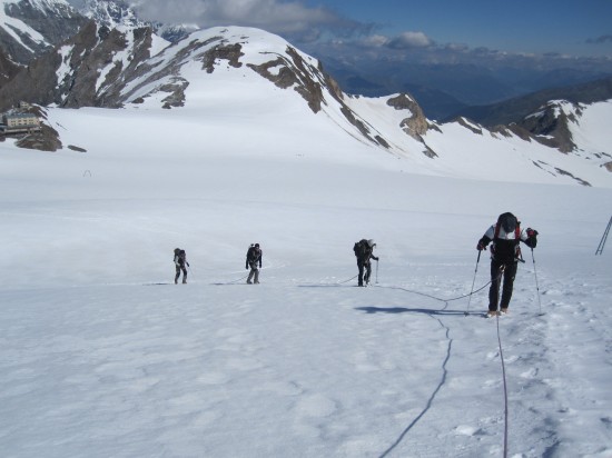 GLACIER TOUR TO THE CEVEDALE SUMMIT 3770 m