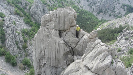 arrampicare a Paklenica in Croazia