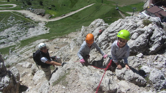 FERRATA PICCOLA CIR - PASSO GARDENA - Dolomiti