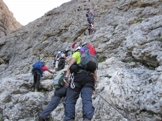 TOP - KLETTERSTEIGWOCHE IN DEN DOLOMITEN