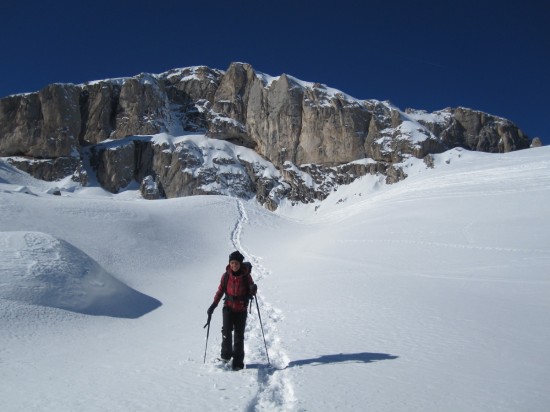 Schneeschuhwandern-Dolomiten