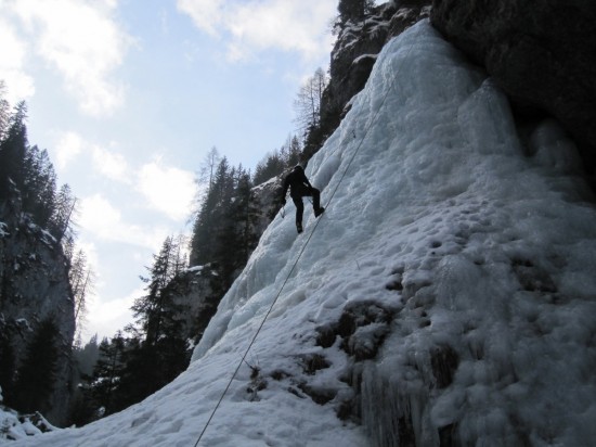 cascate ghiaccio arrampicata sottoguda
