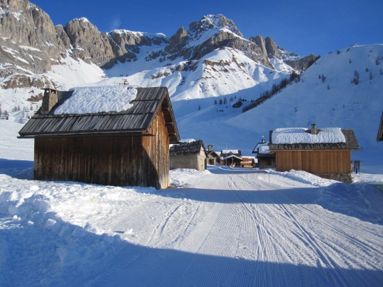 scheeschuhwandern-Fassatal-Pellegrinopass-Trentino