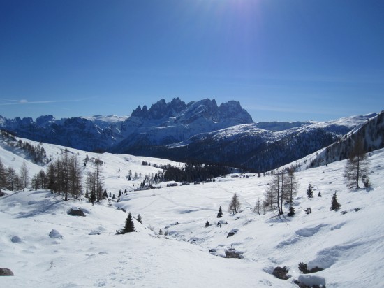 wandern-winter-schneeschuhe-Dolomiten-Trentino
