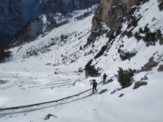 SCIALPINISMO guidato a COLFOSCO - ALTA VAL BADIA