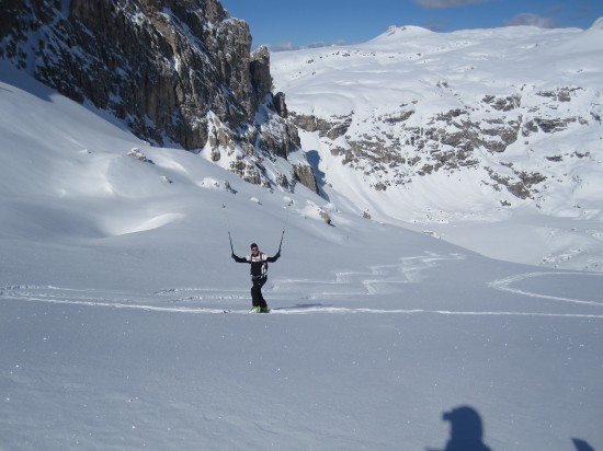 SCIALPINISMO guidato a COLFOSCO - ALTA VAL BADIA