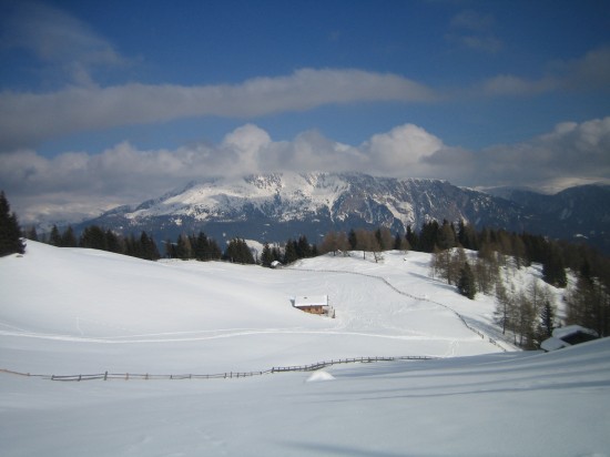 Schneeschuhwandern Sarner Alpen