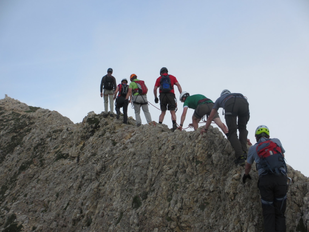 via FERRATA MAXIMILIAN - cima di Terra Rossa