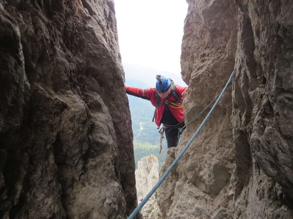 klassische Kletterrouten Dolomiten