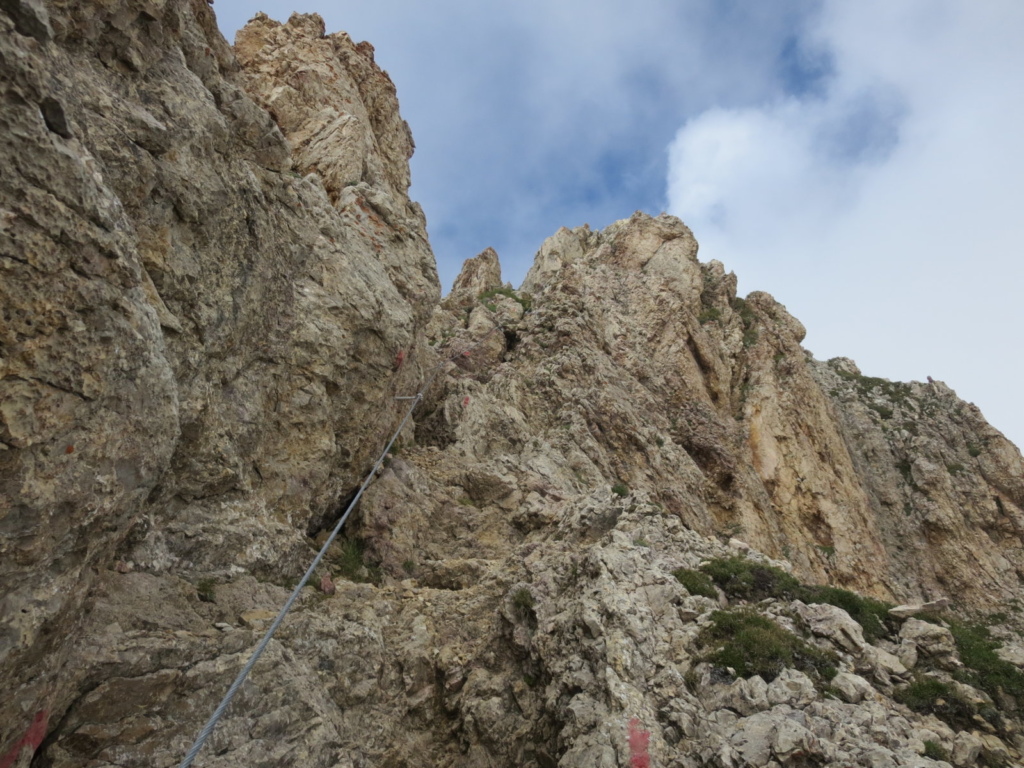 via FERRATA MAXIMILIAN - cima di Terra Rossa