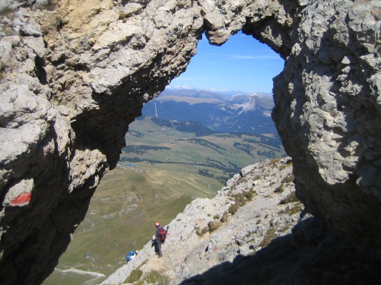 Maximiliansteig - Klettersteig im Rosengarten-Schlern