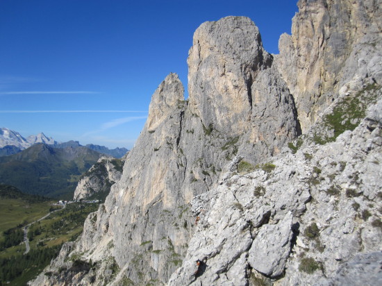 Kletterrouten Falzaregopass Dolomiten