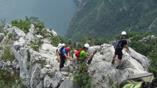 KLETTERSTEIG SUSATTI - CIMA CAPI - GARDASEE