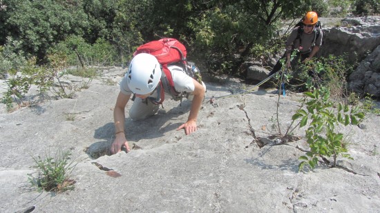 vie multipitch al lago di Garda nel Sarca