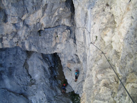 magnifici ferrata val di Fassa