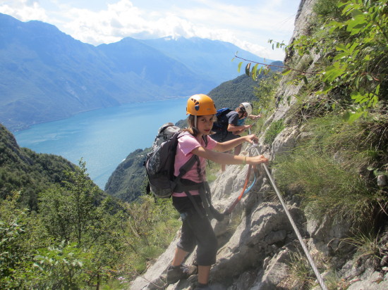 KLETTERSTEIG SUSATTI - CIMA CAPI - GARDASEE