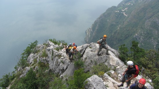 3 days via FERRATA on the GARDA LAKE