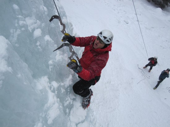 Eisfallkletterkurs Dolomiten