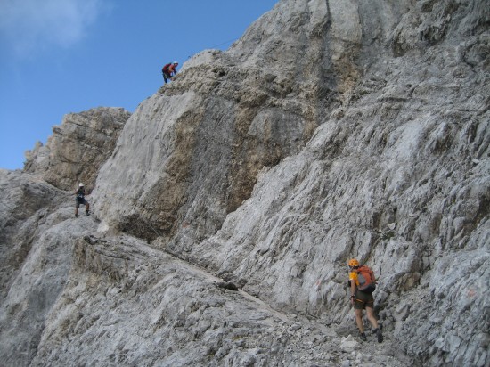 KLETTERSTEIGE auf die CIVETTA und MOIAZZA