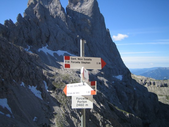 FERRATA IN THE PALA MOUNTAINS – SOUTH DOLOMITES