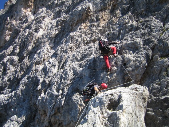 KLETTERSTEIGE - PALAGRUPPE - DOLOMITEN