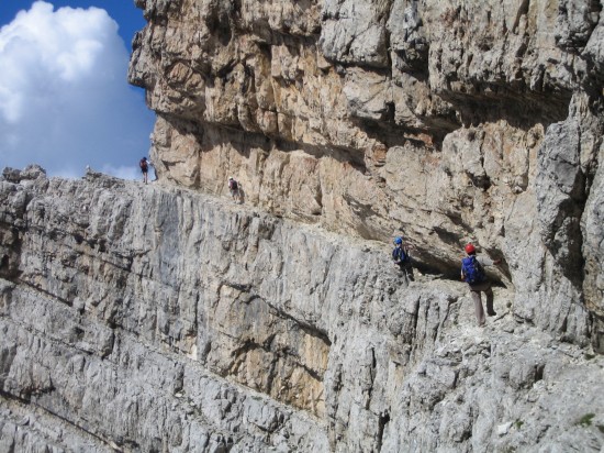 KLETTERSTEIGE auf die CIVETTA und MOIAZZA