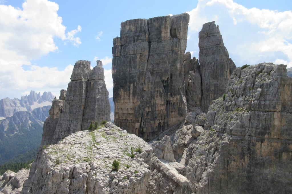 corso progrediti roccia: arrampicare alle cinque Torri