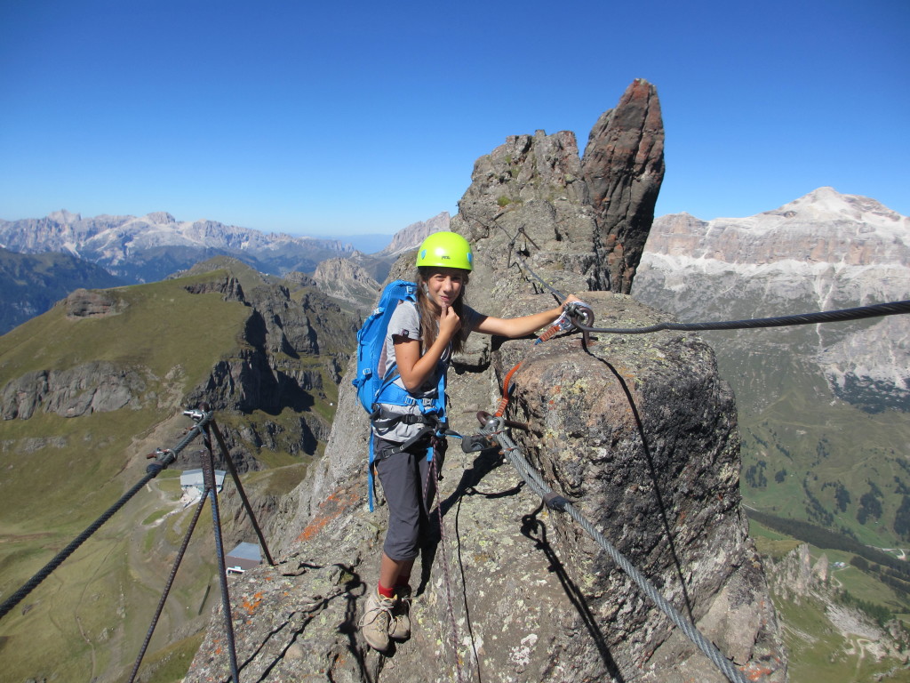Klettersteig-trincee-Dolomiten-Marmoladagruppe