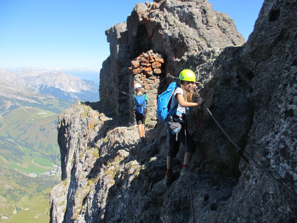 Klettersteig-Trincee-Dolomiten-Marmolada-Weltkriegsstellungen